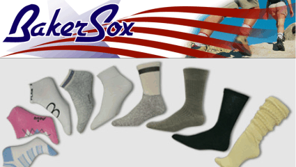 eshop at Baker Sox's web store for American Made products